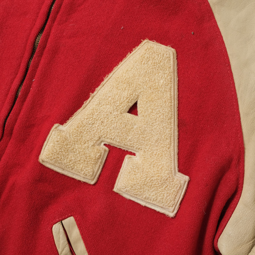 Vintage College Wool Jacket Medium