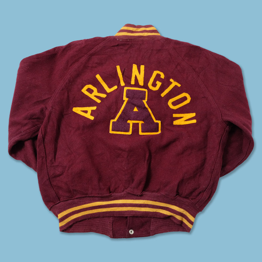 Vintage College Wool Jacket Small