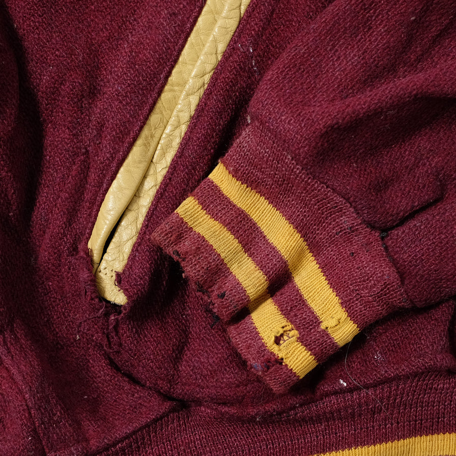 Vintage College Wool Jacket Small