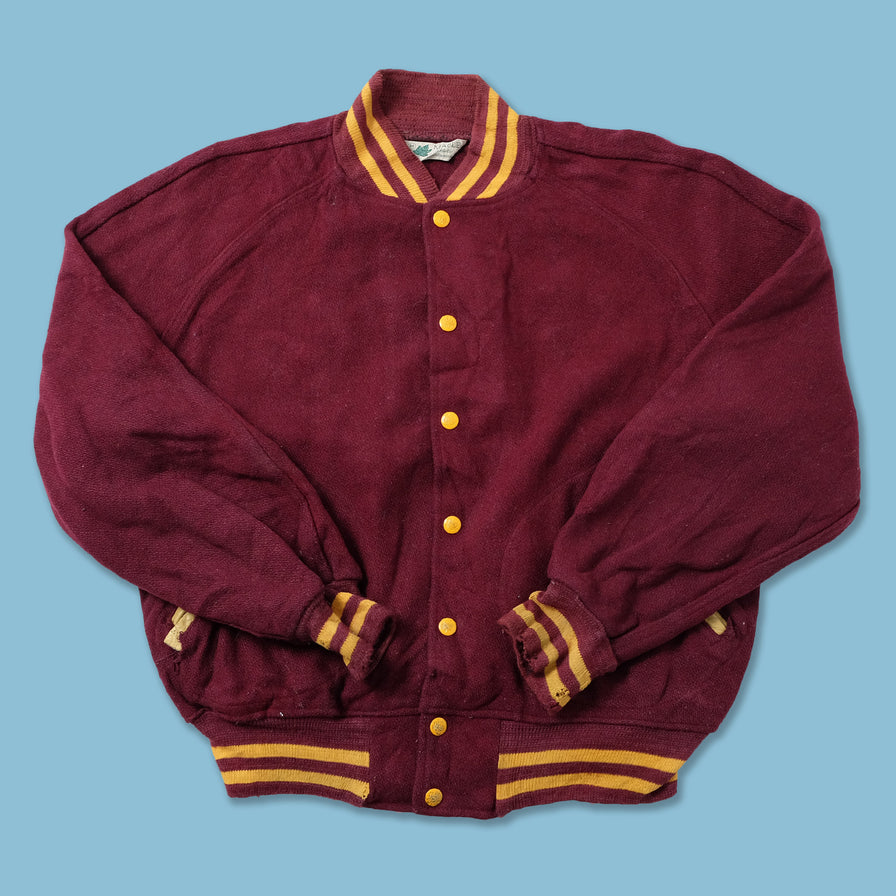 Vintage College Wool Jacket Small