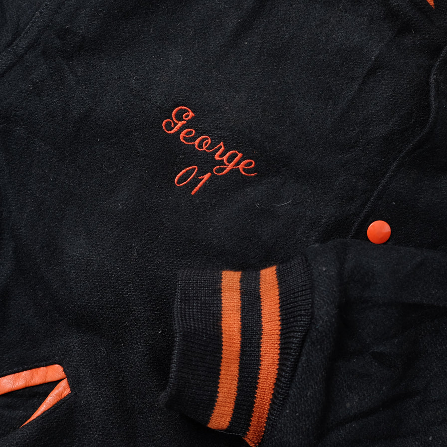 Vintage College Wool Jacket XLarge