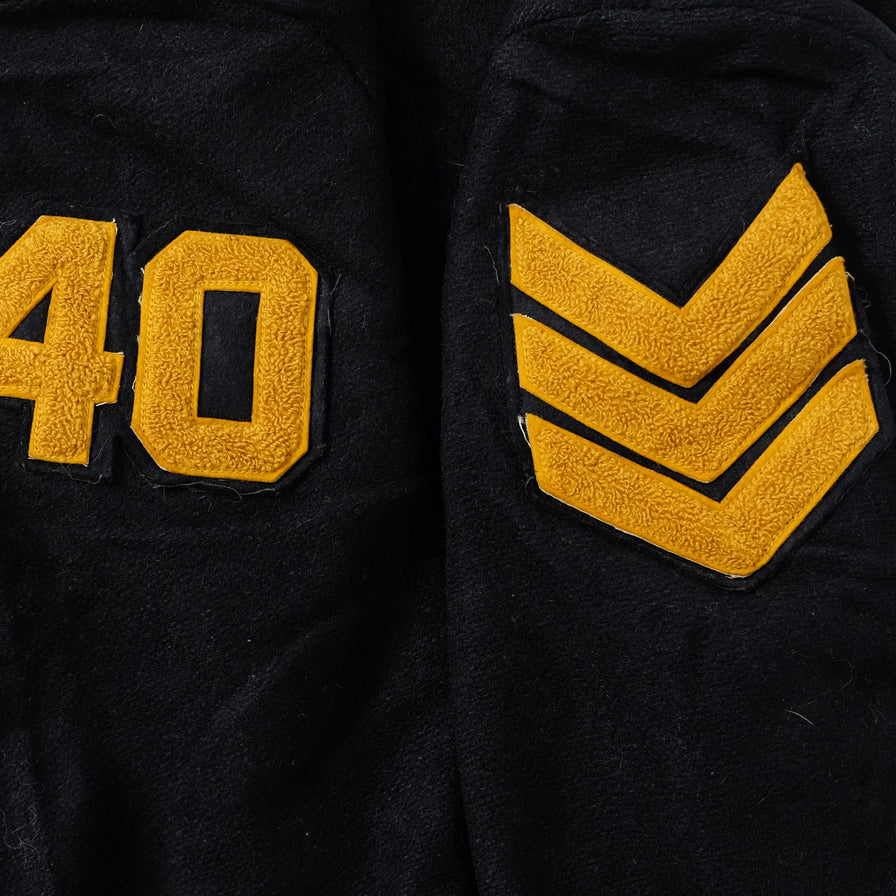 Vintage College Wool Jacket Large