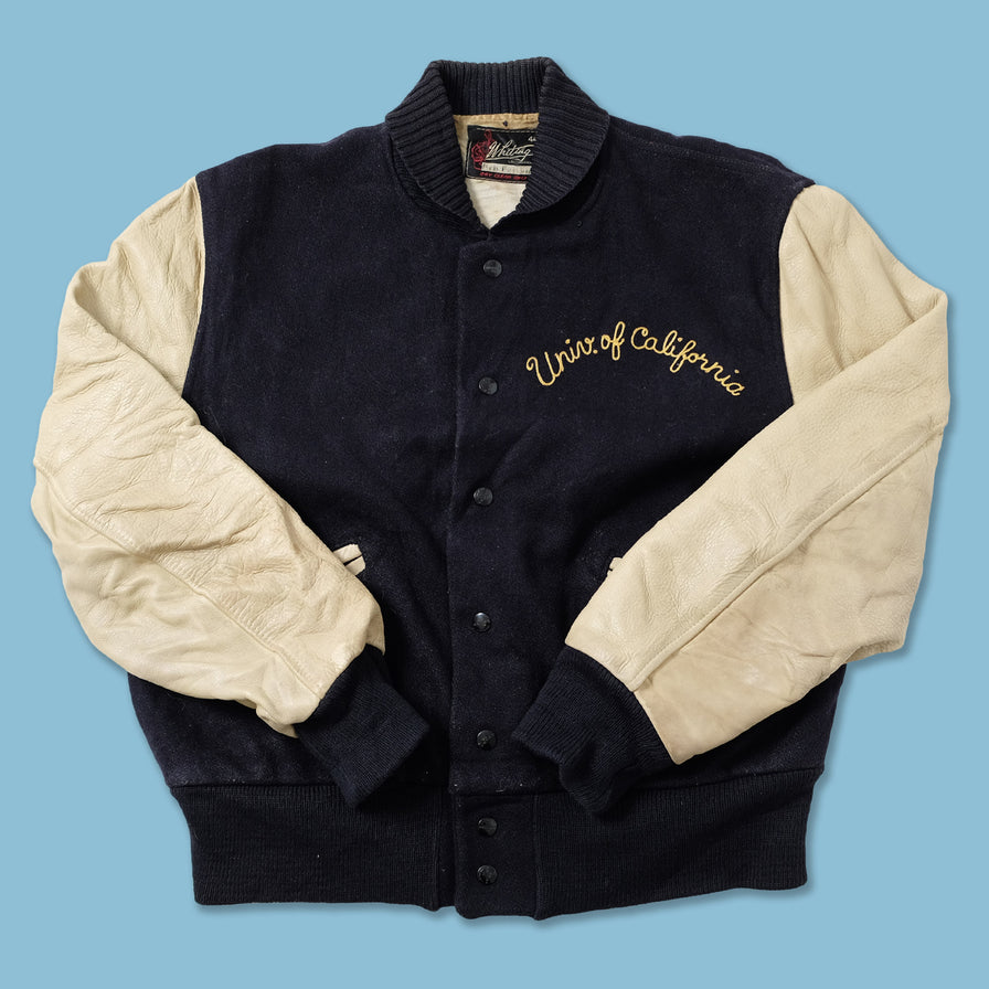 Vintage College Wool Jacket Large