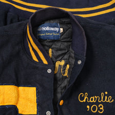 Vintage College Wool Jacket Large