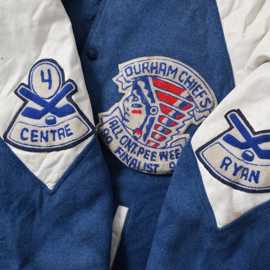 Vintage College Wool Jacket Medium