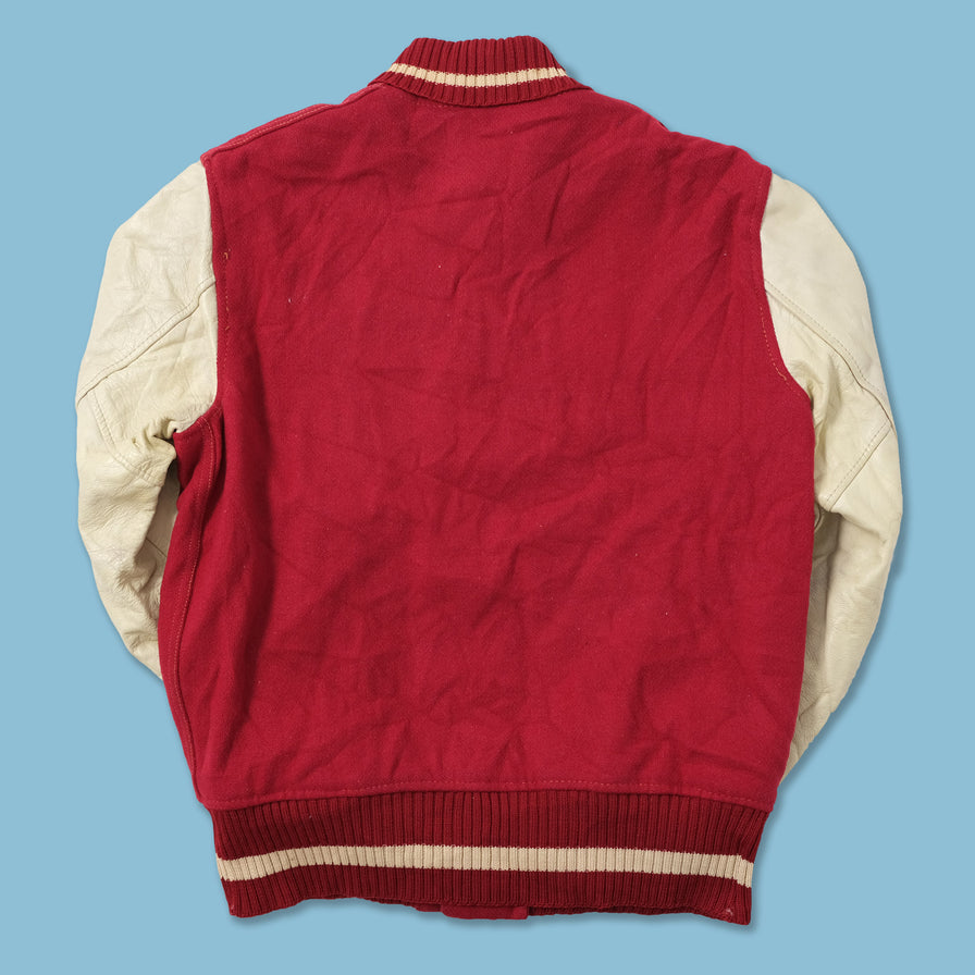 Vintage College Wool Jacket Large