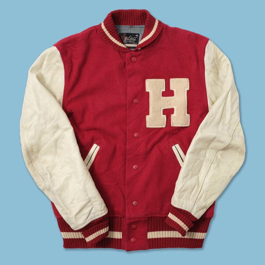 Vintage College Wool Jacket Large