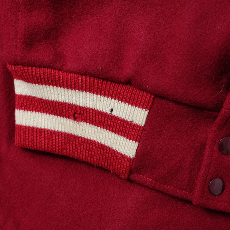 Vintage College Wool Jacket Medium