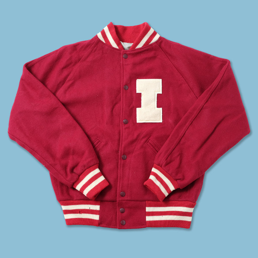 Vintage College Wool Jacket Medium