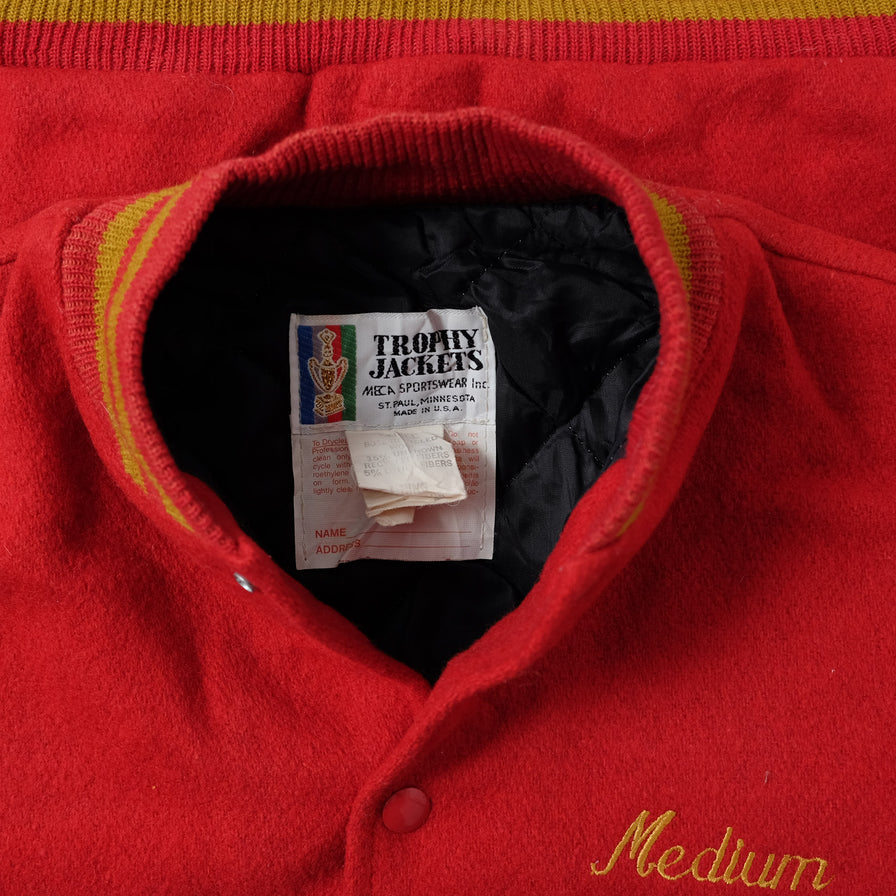 Vintage College Wool Jacket Medium