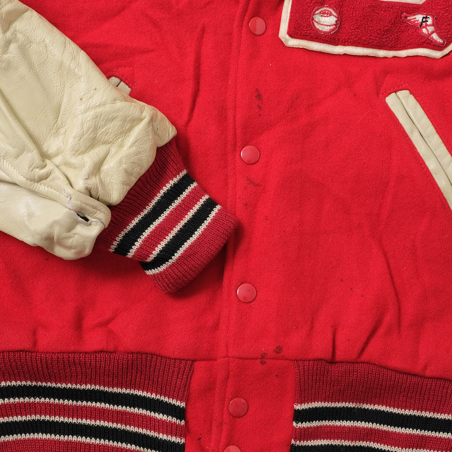 Vintage College Wool Jacket Medium