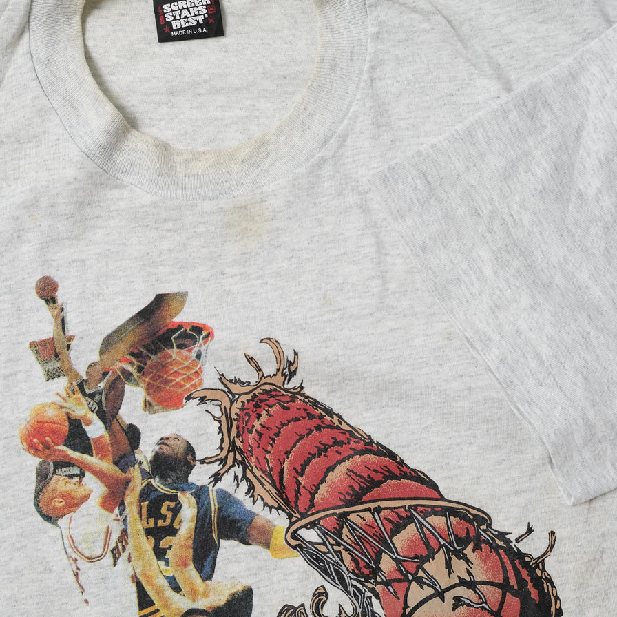 Vintage College Basketball T-Shirt Large / XLarge