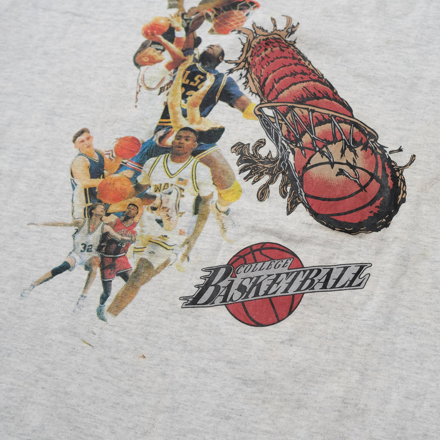 Vintage College Basketball T-Shirt Large / XLarge