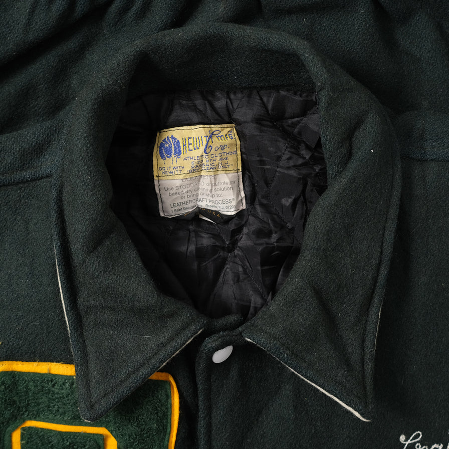 Vintage College Wool Jacket XLarge