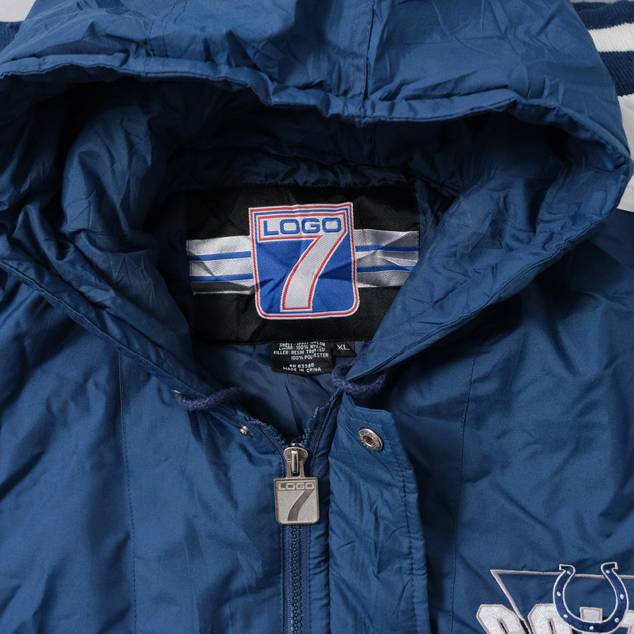 Vintage Indianapolis Colts Padded Jacket XLarge
