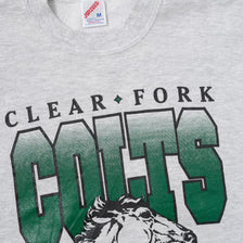 Vintage Clear Fork Colts Sweater Medium