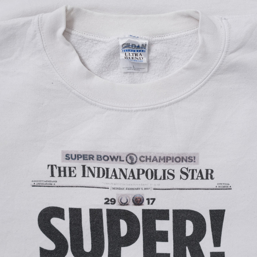2007 Indianapolis Colts Sweater Large / XLarge