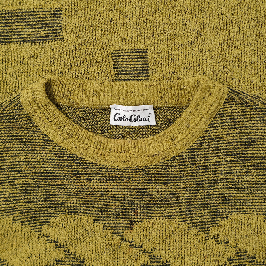 Vintage Carlo Colucci Bears Sweater XLarge