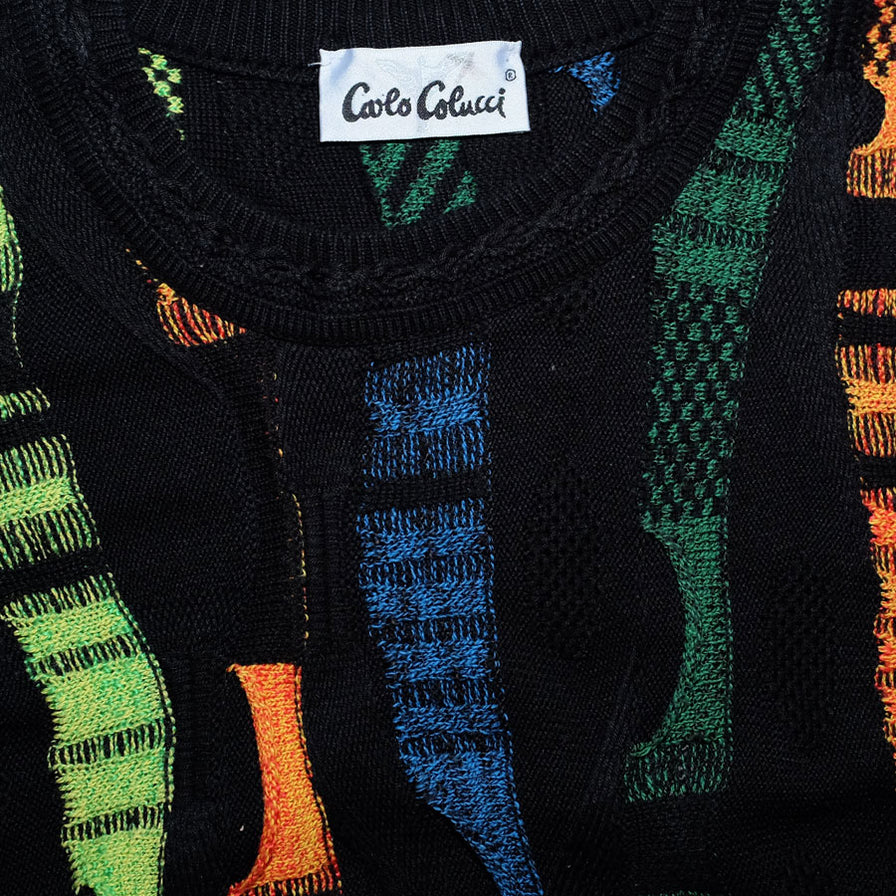 Vintage Carlo Colucci Sweater XLarge - Double Double Vintage