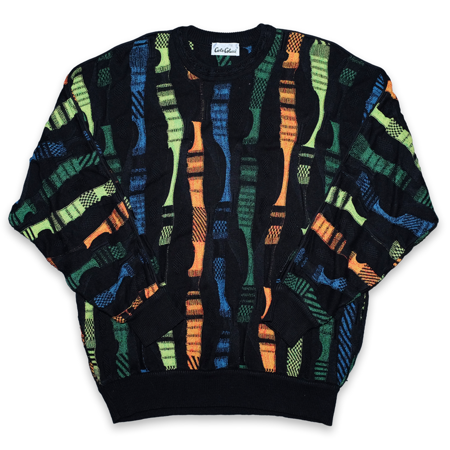 Vintage Carlo Colucci Sweater XLarge - Double Double Vintage