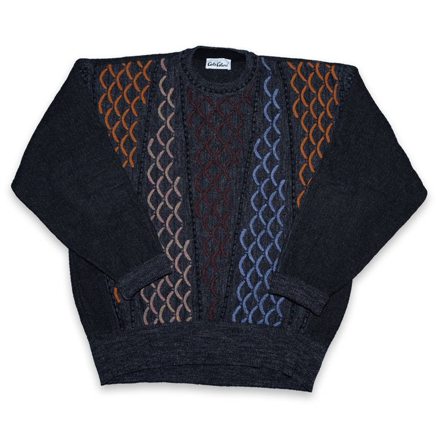 Vintage Carlo Colucci Sweater XLarge - Double Double Vintage