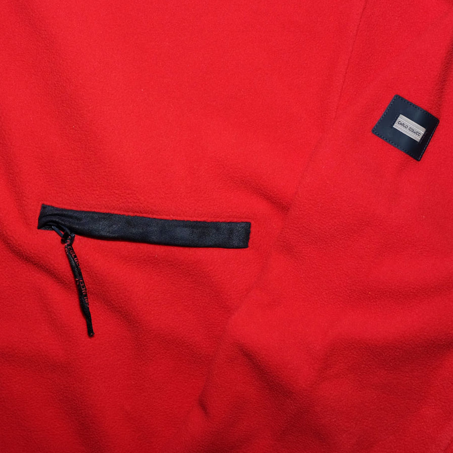 Vintage Carlo Colucci Q-Zip Fleece XLarge - Double Double Vintage