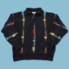 Vintage Carlo Colucci Q-Zip Sweater Medium