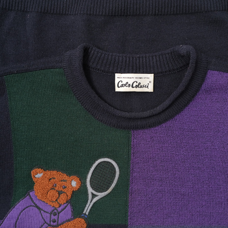 Vintage Carlo Colucci Sweater Large Double Double Vintage