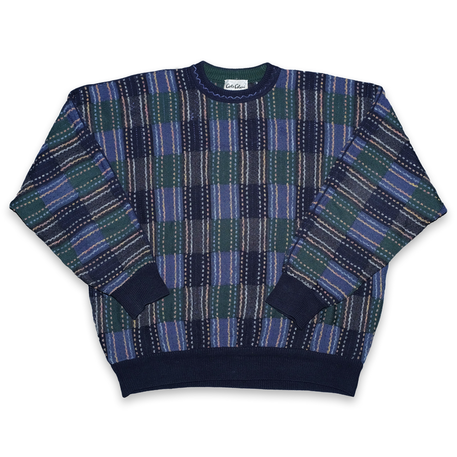 Vintage Carlo Colucci Sweater XLarge - Double Double Vintage