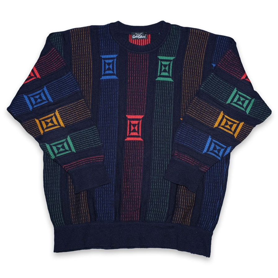 Vintage Carlo Colucci Sweater XLarge - Double Double Vintage