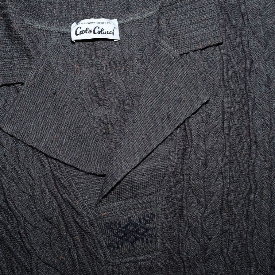 Vintage Carlo Colucci Sweater XLarge - Double Double Vintage
