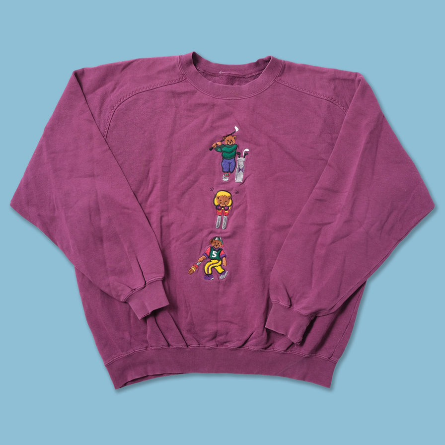 Vintage Carlo Colucci Bears Sweater Medium / Large