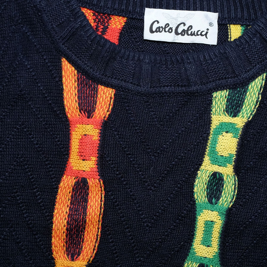 Vintage Carlo Colucci Sweater XLarge - Double Double Vintage