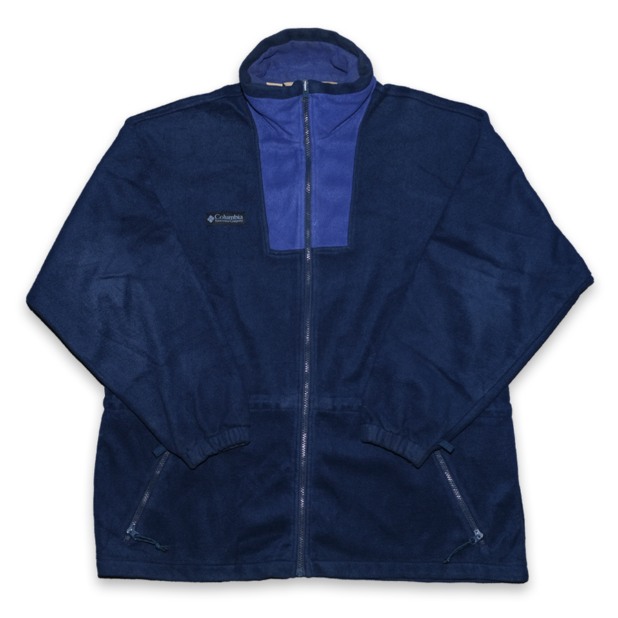 Vintage Columbia Fleece Jacket XLarge - Double Double Vintage