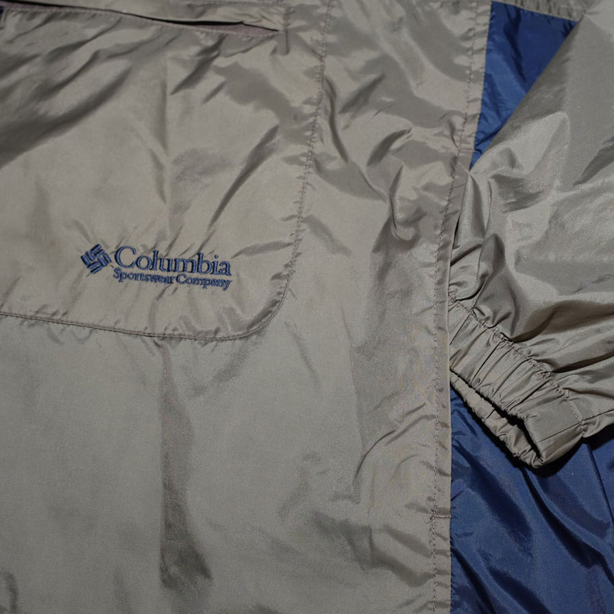 Vintage packable Columbia Rain Jacket XLarge - Double Double Vintage