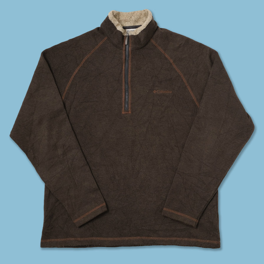 Vintage Columbia Q-Zip Sweater Large