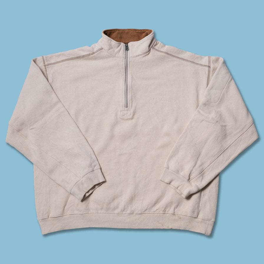 Vintage Columbia Q-Zip Sweater XLarge