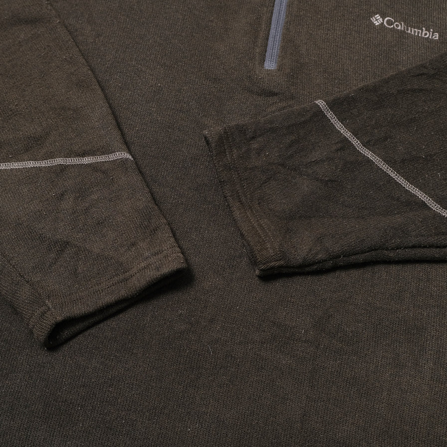 Vintage Columbia Q-Zip Sweater XXL