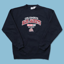 Vintage Columbus Blue Jacket Sweater XS / Small