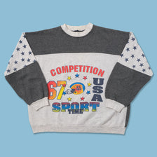 Vintage Sport Time Sweater Large