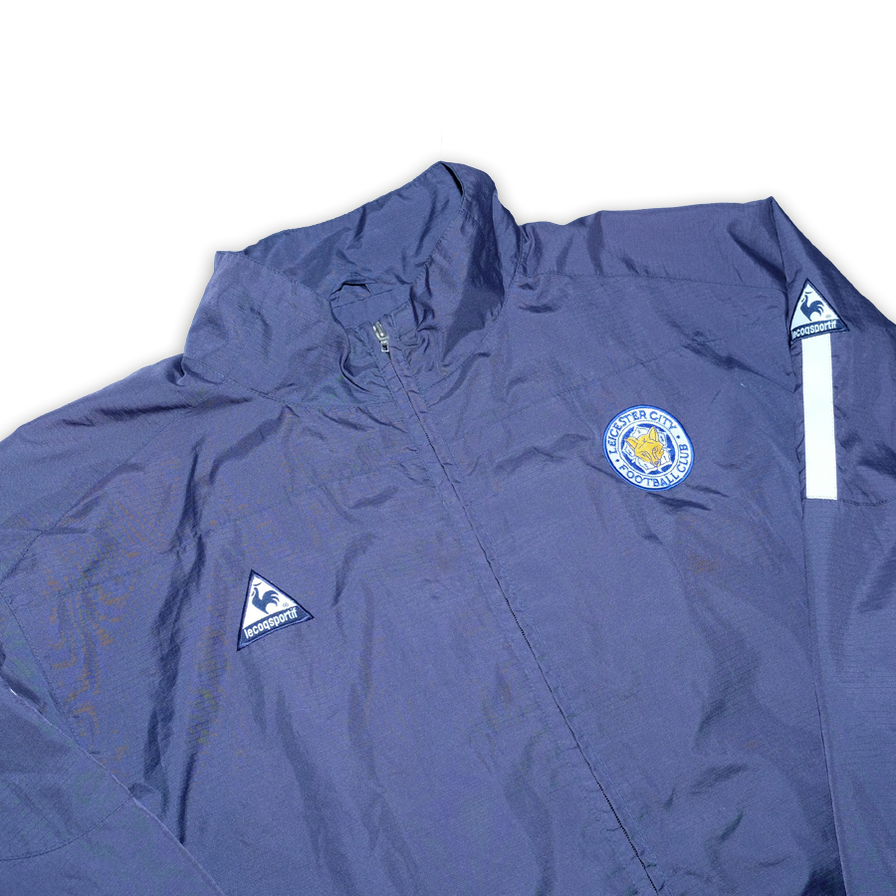 Le Coq Sportif Leicester City Trackjacket Large - Double Double Vintage