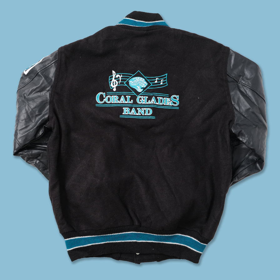 Vintage College Wool Jacket Large