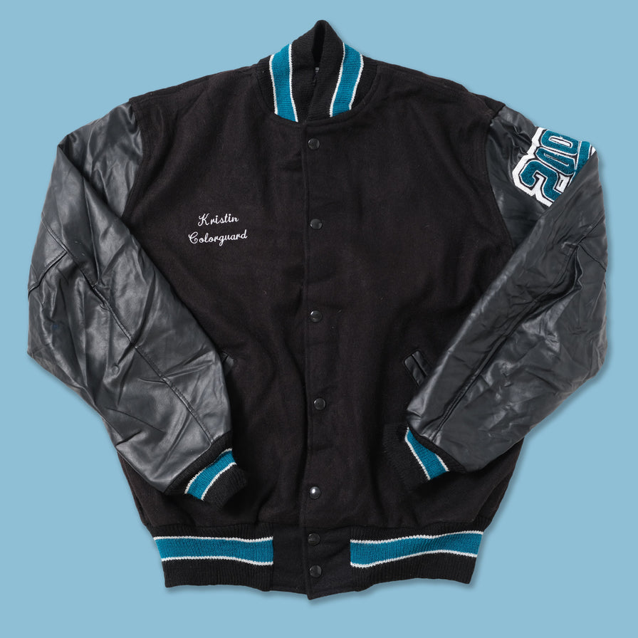 Vintage College Wool Jacket Large