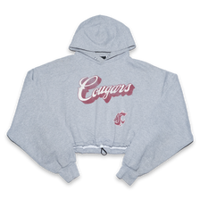 Vintage Women's Cougars Cropped Hoody Onesize