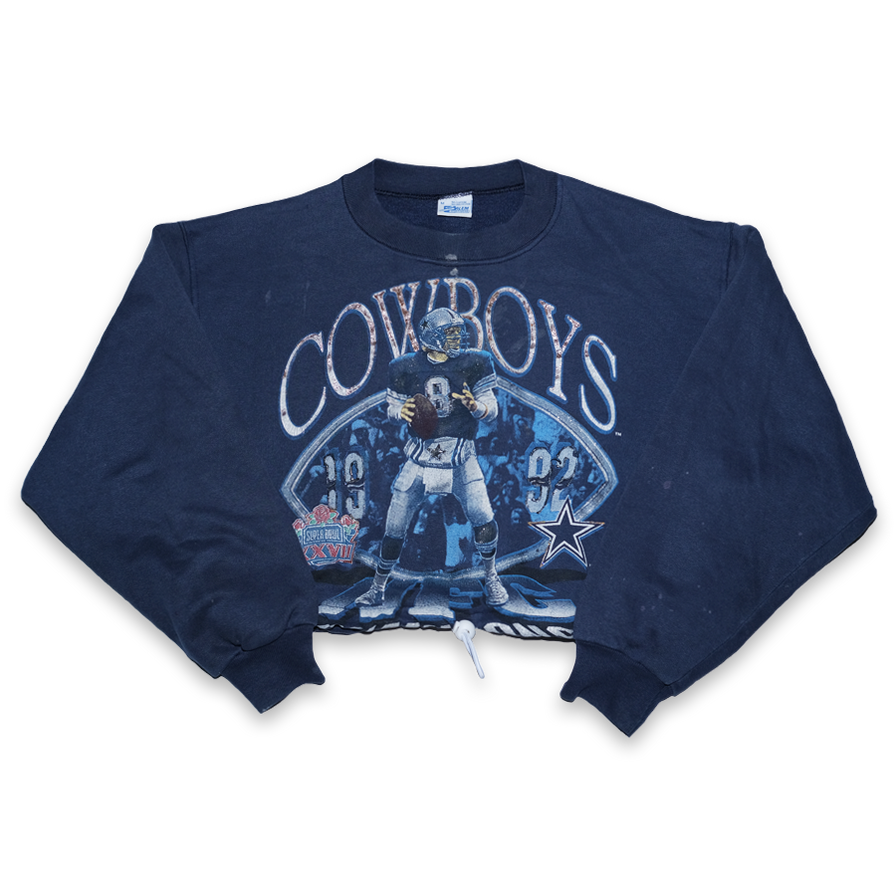 Vintage Women's Dallas Cowboys Cropped Sweater Onesize