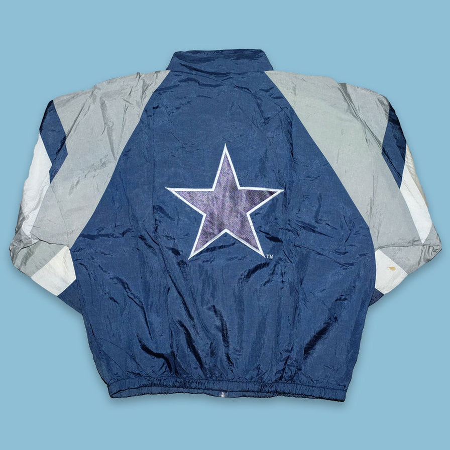 Vintage Dallas Cowboys Track Jacket Large - Double Double Vintage