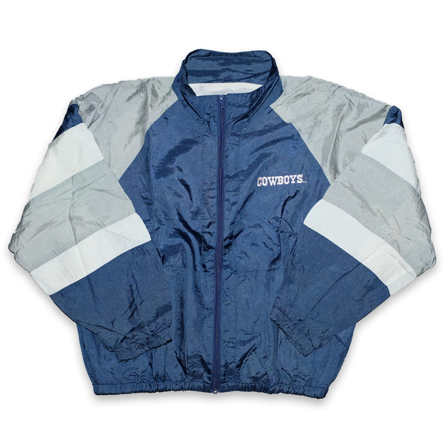 Vintage Dallas Cowboys Track Jacket Large - Double Double Vintage