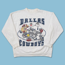 Vintage 1993 Dallas Cowboys Looney Tunes Sweater Medium