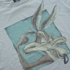 Vintage Looney Tunes Coyote T-Shirt Medium / Large - Double Double Vintage