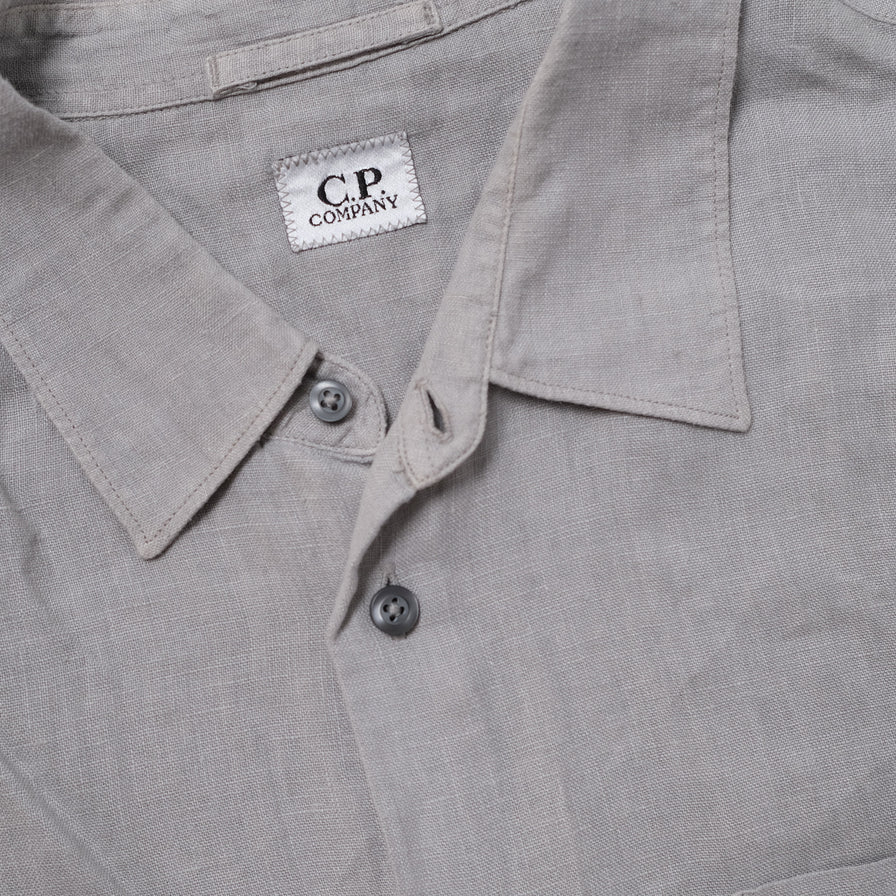 Vintage CP Company Linen Shirt XLarge